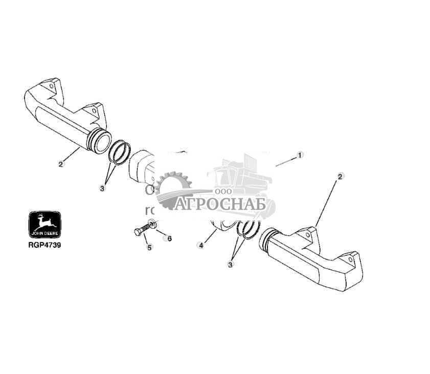 2803 Exhaust Manifold 